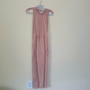 Ronny Kobo Pink Sleeveless Knit Dress